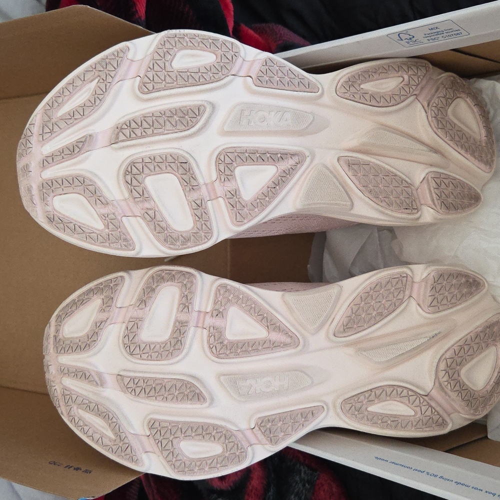 Hoka Women's Light Pink Sneakers - Picture 5 of 5